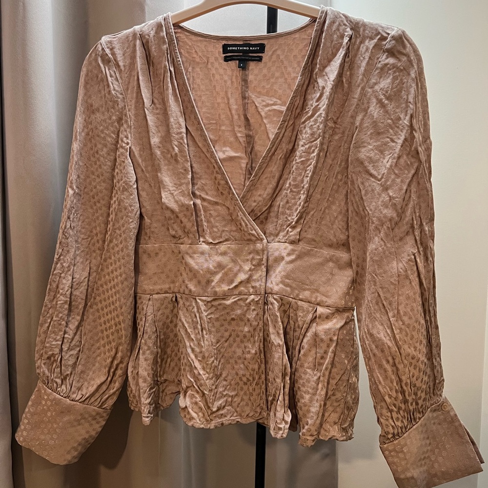 Something Navy Brand Blouse